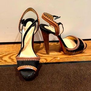 Almost new pair of Christian Loubiton